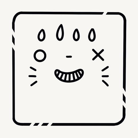 Clean Minimalist Square Face Design